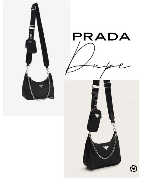 prada dupe crossbody|prada triangle dupe.